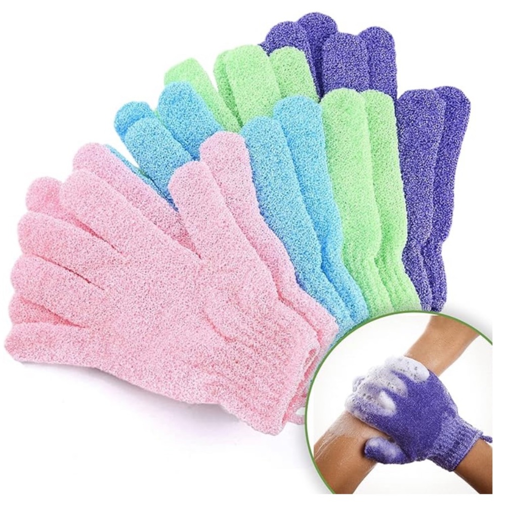 Exfoliating gloves 4pair